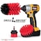 Drill Brush Power Scrubber By Useful Products 5 in W 7 in L Brush, Red R-S-42J-QC-DB - alternate 5